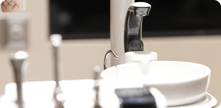 温水スケーリングに使用する診療機器